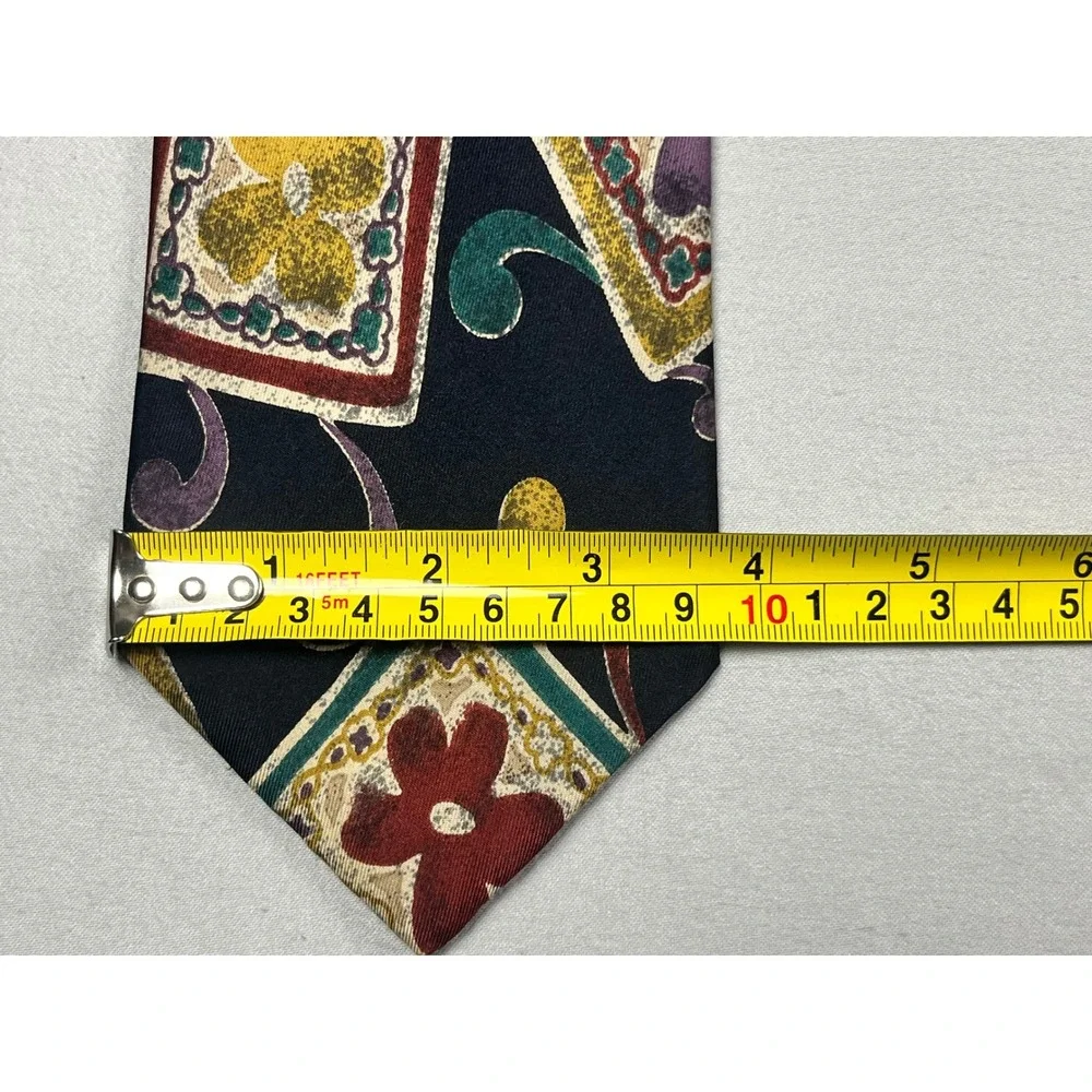 Adolfo silk necktie